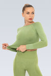 Push Up Seamless Long Sleeve