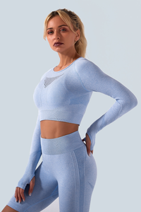 Motion Breathe Mesh Seamless Long Sleeves