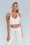 Studio-To-Street Seamless Ribbed Sports Bra