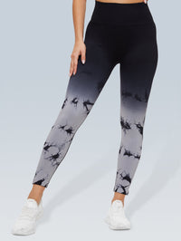 Gradient Tie Dye Scrunch Seamless Legging