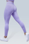 Macaron Power Ribbed Seamless Scrunch Legging