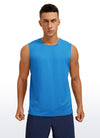 Stretch Quick Dry Tank Tops Crewneck