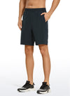 Feathery-Fit Athletic Shorts 9''- Lined