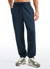 Cotton Fleece Sweatpants with Pockets 32''