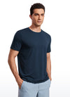 Quick Dry High Crewneck Short Sleeves Shirts