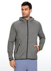 Brushed Full Zip Hoodie