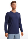 Quick Dry High Crewneck Long Sleeves Shirts