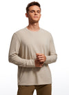 Pima Cotton Pro Long Sleeves Round Neck