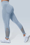 Wavy Breathe Mesh Seamless Legging