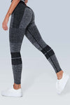 Knitted Stripe Seamless Legging