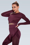 Slice Breathe Mesh Seamless Long Sleeve